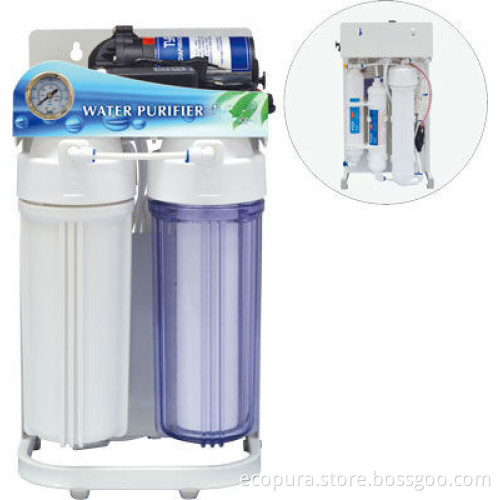 5 Stage Drinking Reverse Osmosis System with Gauge